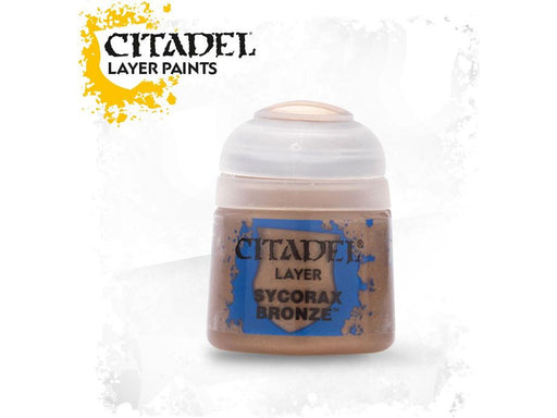 Paints and Paint Accessories Citadel Layer - Sycorax Bronze 12ml - 22-64 - Cardboard Memories Inc.