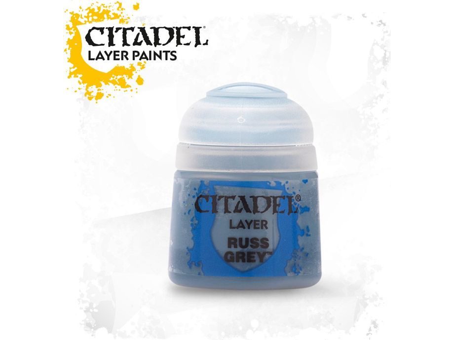 Paints and Paint Accessories Citadel Layer - Russ Grey 22-67 - Cardboard Memories Inc.