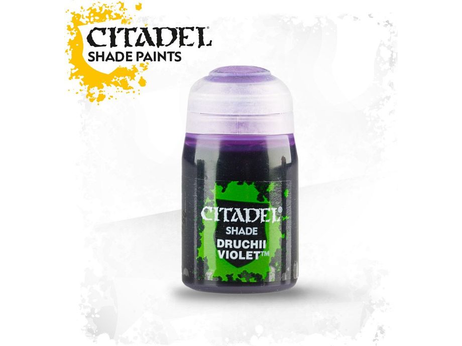 Paints and Paint Accessories Citadel Shade - Druchii Violet 24-16 - Cardboard Memories Inc.