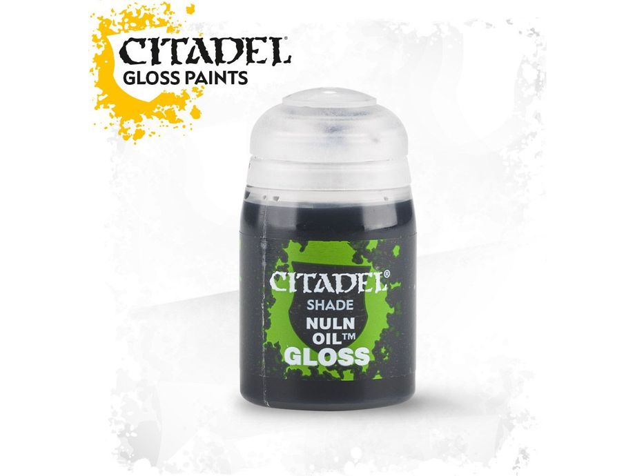 Paints and Paint Accessories Citadel Shade - Nuln Oil Gloss - 24-25 - Cardboard Memories Inc.