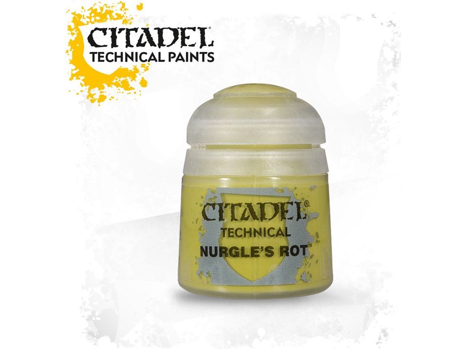 Paints and Paint Accessories Citadel Technical - Nurgles Rot 27-09 - Cardboard Memories Inc.