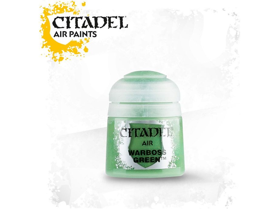 Paints and Paint Accessories Citadel Air - Warboss Green - 28-29 - Cardboard Memories Inc.