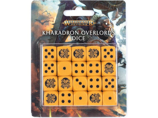 Collectible Miniature Games Games Workshop - Warhammer Age of Sigmar - Kharadron Overlords - Dice Set - 84-64 - Cardboard Memories Inc.