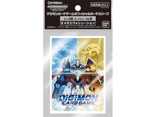 collectible card game Bandai - Digimon - Omega Evolution - Card Sleeves - Standard 60ct - Cardboard Memories Inc.