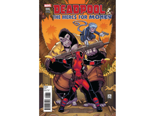 Comic Books Marvel Comics - Deadpool and the Mercs for Money 06 - Variant Cover - 3592 - Cardboard Memories Inc.