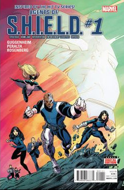 Comic Books Marvel Comics - Agents of SHIELD (2016) 001 (Cond. FN-) - 4434 - Cardboard Memories Inc.