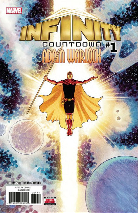 Comic Books Marvel Comics - Infinity Countdown Adam Warlock (2018) 001 (Cond. FN) - 4095 - Cardboard Memories Inc.