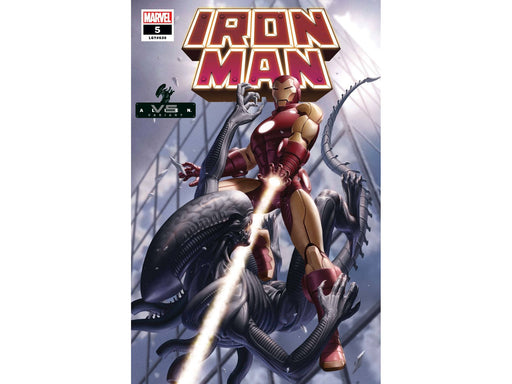Comic Books Marvel Comics - Iron Man 005 - Marvel vs Alien Variant Edition - 4948 - Cardboard Memories Inc.