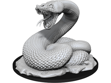 Role Playing Games Wizkids - Dungeons and Dragons - Unpainted Miniature - Nolzurs Marvellous Miniatures - Giant Constructor Snake - 90164 - Cardboard Memories Inc.