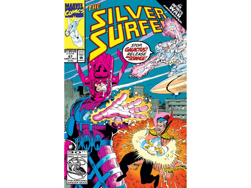 Comic Books Marvel Comics - Silver Surfer 067 - 6563 - Cardboard Memories Inc.