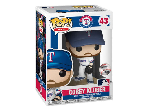 Action Figures and Toys POP! - Sports - MLB - Texas Rangers - Corey Kluber - Cardboard Memories Inc.