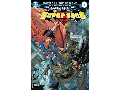 Comic Books DC Comics - Super Sons 05 - 3960 - Cardboard Memories Inc.