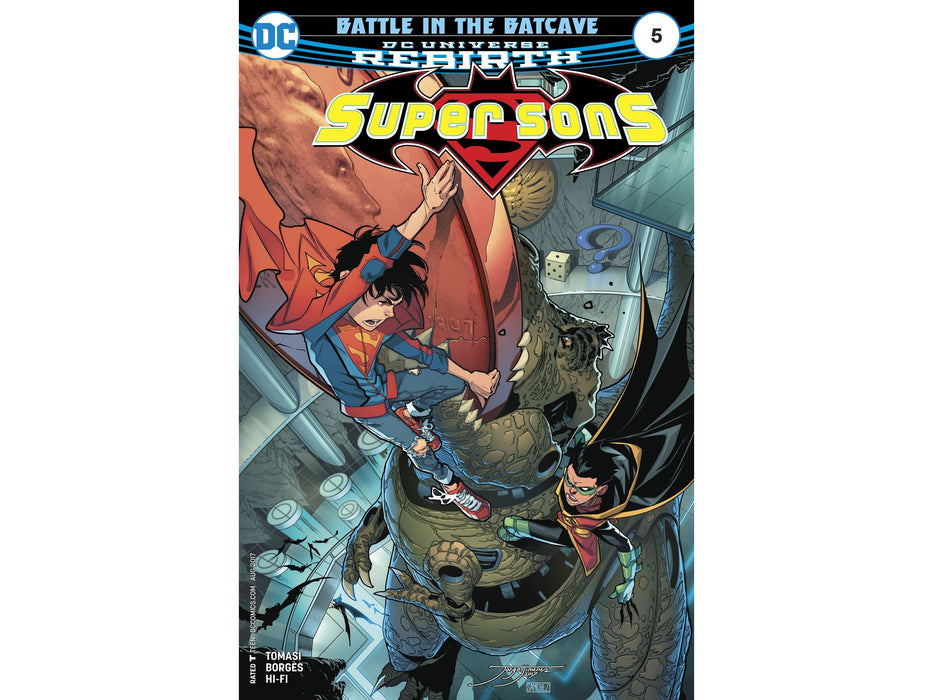Comic Books DC Comics - Super Sons 005 (Cond. VF-) - 3960 - Cardboard Memories Inc.