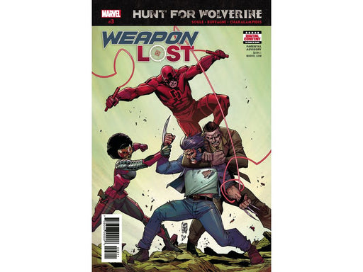 Comic Books Marvel Comics - Hunt for Wolverine Weapon Lost 03 - 5867 - Cardboard Memories Inc.