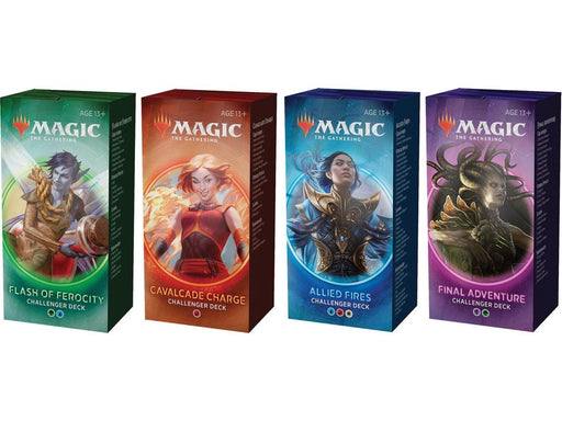 Trading Card Games Magic the Gathering - Challenger Deck 2020 - Set of 4 - Cardboard Memories Inc.
