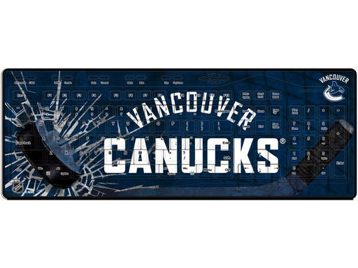 Supplies NHL - Wireless Keyboard - Vancouver Canucks - Cardboard Memories Inc.
