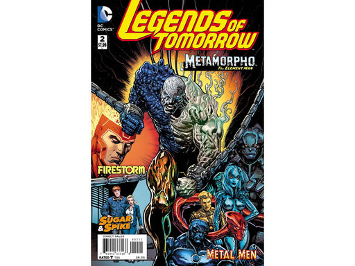 Comic Books DC Comics - Legends of Tomorrow 002 (Cond. VG) - 3915 - Cardboard Memories Inc.
