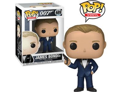 Action Figures and Toys POP! - Movies - 007 - James Bond From Casino Royale - Daniel Craig - Cardboard Memories Inc.
