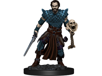 Role Playing Games Wizards of the Coast - Dungeons and Dragons - Icons of the Realms - Human Warlock Male - Premium Figure - 93024 - Cardboard Memories Inc.