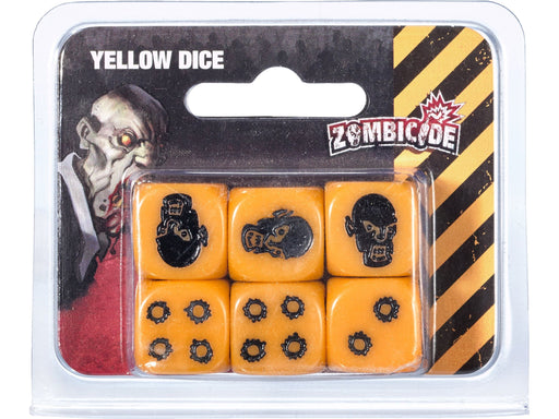 Board Games Cool Mini or Not - Zombicide - Yellow Dice - Cardboard Memories Inc.