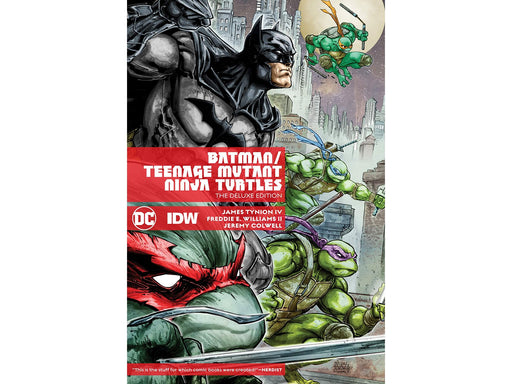 Comic Books, Hardcovers & Trade Paperbacks DC Comics - Batman TMNT - Deluxe Edition - HC0015 - Cardboard Memories Inc.
