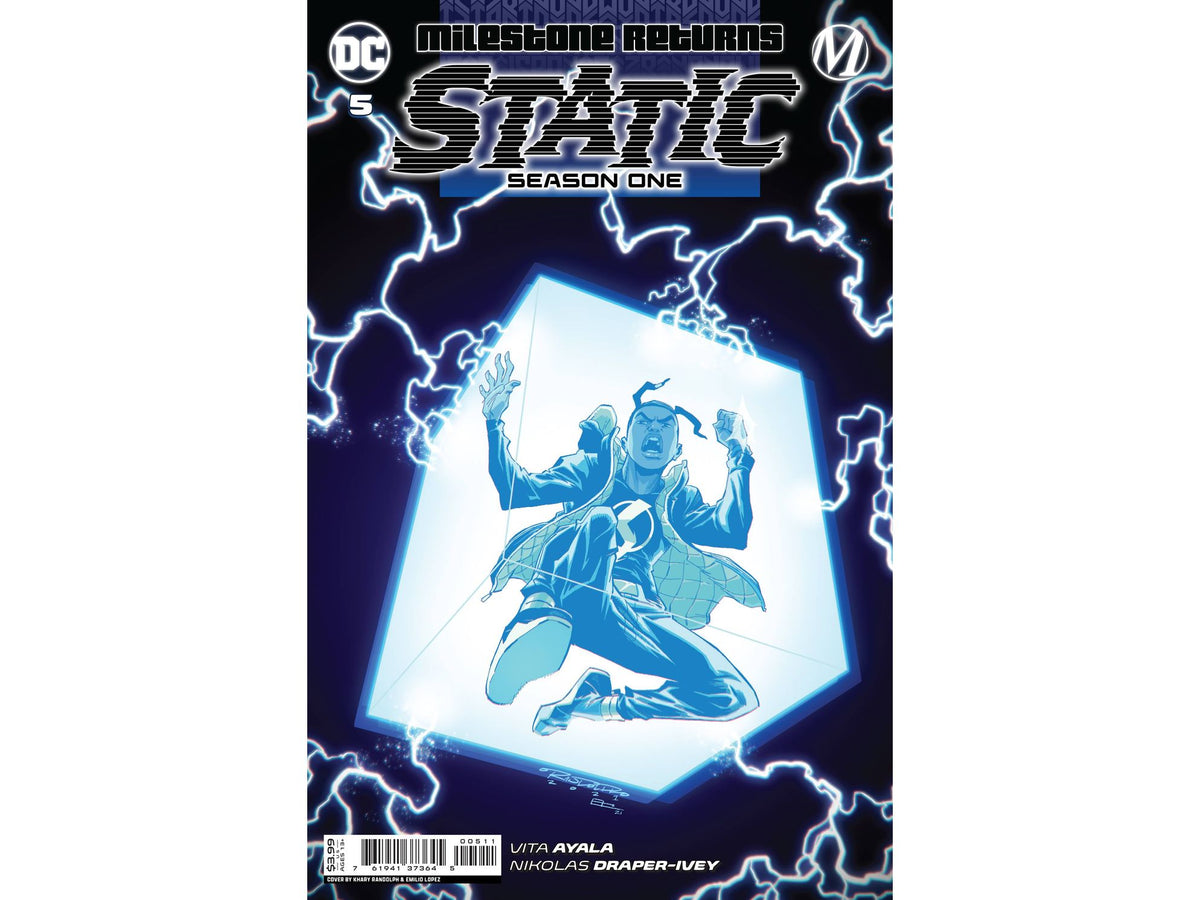 DC Comics - Static Season One 005 (Cond. VF-) - 10534 — Cardboard ...