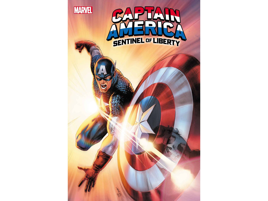 Comic Books Marvel Comics - Captain America Sentinel of Liberty 001 (Cond. VF - 7.5) - 16285 - Cardboard Memories Inc.