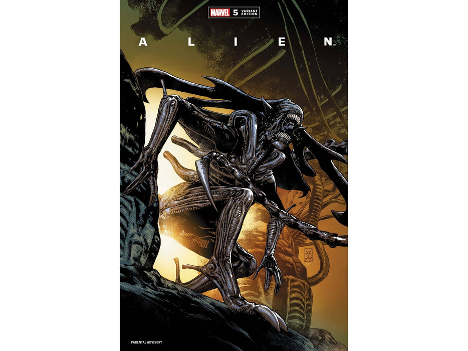Comic Books Marvel Comics - Alien 005 - Giangiordano Variant Edition (Cond. VF-) - 10881 - Cardboard Memories Inc.