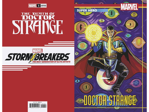Comic Books Marvel Comics - Death of Doctor Strange 001 of 5 - Bustos Stormbreakers Variant Edition (Cond. VF-) - 9969 - Cardboard Memories Inc.