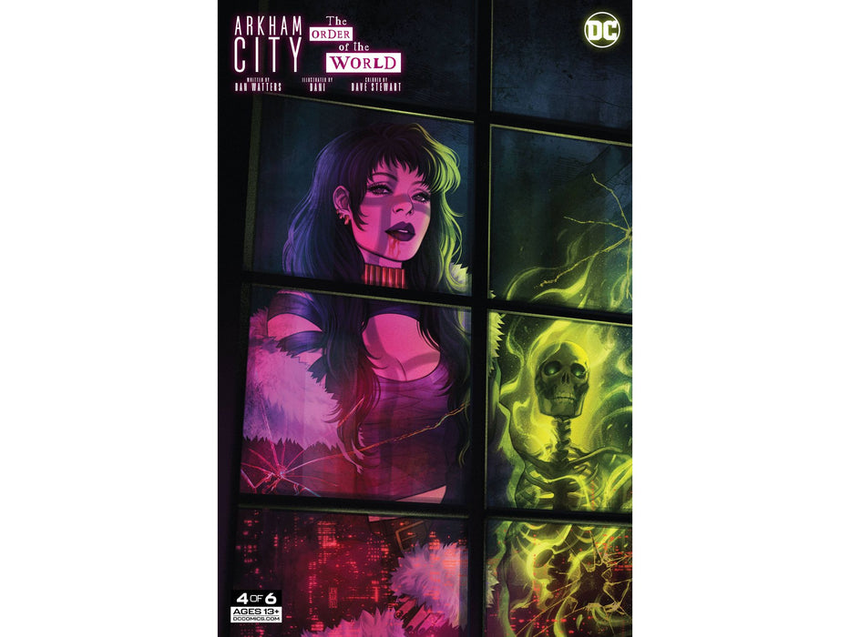 Comic Books DC Comics - Arkham City Order of the World 004 of 6 - Card Stock Variant Edition (Cond. VF-) - 9818 - Cardboard Memories Inc.