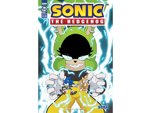 Comic Books IDW Comics - Sonic the Hedgehog 054 (Cond. VF-) - Schoening Variant Edition - 16144 - Cardboard Memories Inc.