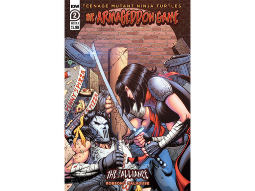 Comic Books IDW - TMNT Armageddon Game Alliance 002 (Cond. VF-) - Cover B Robson - 15816 - Cardboard Memories Inc.