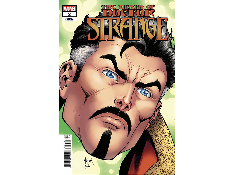 Comic Books Marvel Comics - Death of Doctor Strange 002 of 5 - Nauck Headshot Variant Edition (Cond. VF-) - 9524 - Cardboard Memories Inc.
