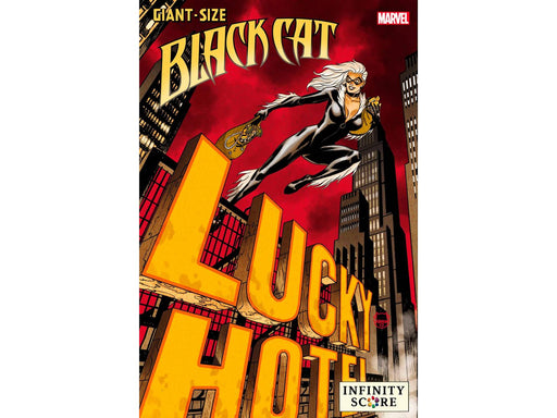 Comic Books Marvel Comics - Giant-Sized Black Cat Infinity 001 - Johnson Lucky Variant Edition (Cond. VF-) - 9571 - Cardboard Memories Inc.