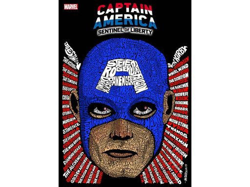 Comic Books Marvel Comics - Captain America Sentinel of Liberty 001 (Cond. VF - 7.5) - Mavroudis Variant Edition - 16282 - Cardboard Memories Inc.