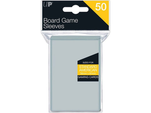 Supplies Ultra Pro - Board Game Card Sleeves - Standard American Sized - 56mm x 87mm - Cardboard Memories Inc.