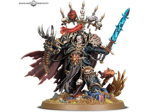 Collectible Miniature Games Games Workshop - Warhammer 40K - Chaos Space Marines - Abaddon The Despoiler - 43-60 - Cardboard Memories Inc.