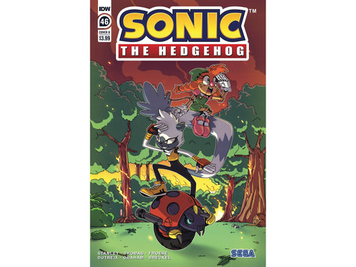 Comic Books IDW Comics - Sonic the Hedgehog 046 - Jennifer Hernandez Variant Edition (Cond. VF-) - 12803 - Cardboard Memories Inc.
