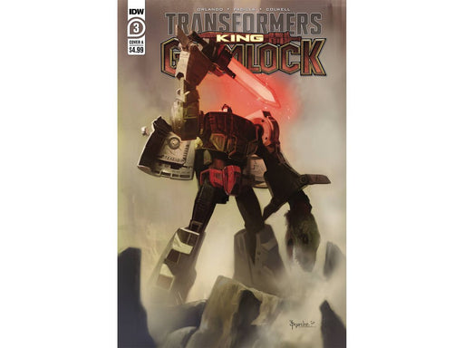 Comic Books IDW Comics - Transformers King Grimlock 003 of 5 (Cond. VF-) - 10252 - Cardboard Memories Inc.