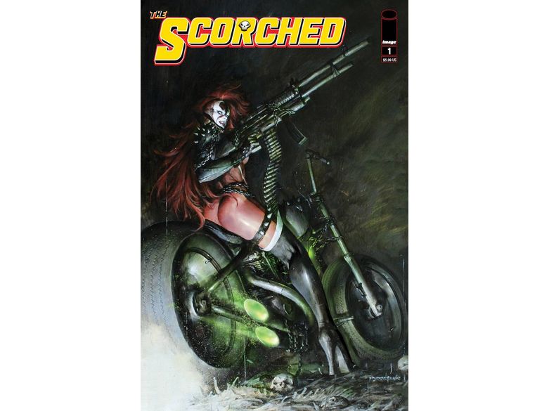 Comic Books Image Comics - Spawn Scorched 001 - Cover A Lee (Cond. VF-) - 9755 - Cardboard Memories Inc.