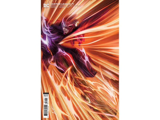 Comic Books DC Comics - Justice League 071 - Lozano Card Stock Variant Edition (Cond. VF-) - 10929 - Cardboard Memories Inc.