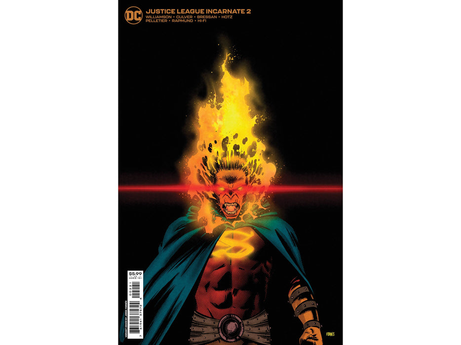 Comic Books DC Comics - Justice League Incarnate 002 of 5 - Fornes Card Stock Variant Edition (Cond. VF-) - 9765 - Cardboard Memories Inc.