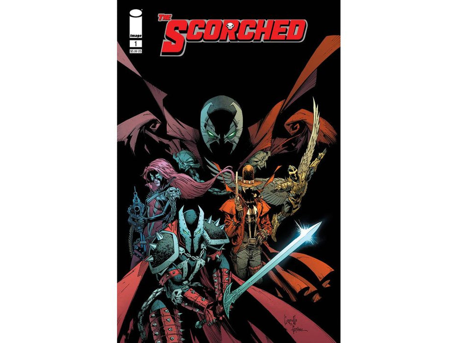 Comic Books Image Comics - Spawn Scorched 001 - Cover C Capullo (Cond. VF-) - 9751 - Cardboard Memories Inc.