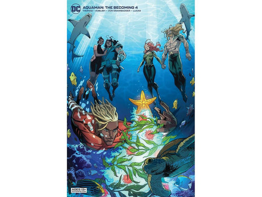 Comic Books DC Comics - Aquaman the Becoming 004 of 6 - Randolph Card Stock Variant Edition (Cond. VF-) - 10043 - Cardboard Memories Inc.