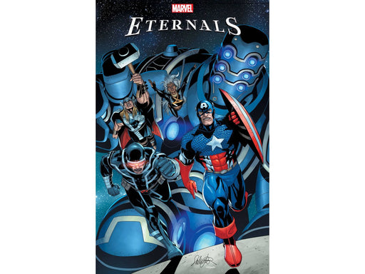 Comic Books Marvel Comics - Eternals 012 (Cond. VF-) - Larroca Foreshadow Variant Edition - 12871 - Cardboard Memories Inc.
