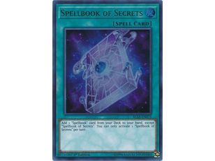 yugioh cards spellbook Spellbook Of Secrets - 1st Edition Ultra Rare