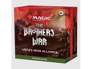 Trading Card Games Magic the Gathering - Brothers War - Prerelease Kit - Urza's Iron Alliance - Cardboard Memories Inc.