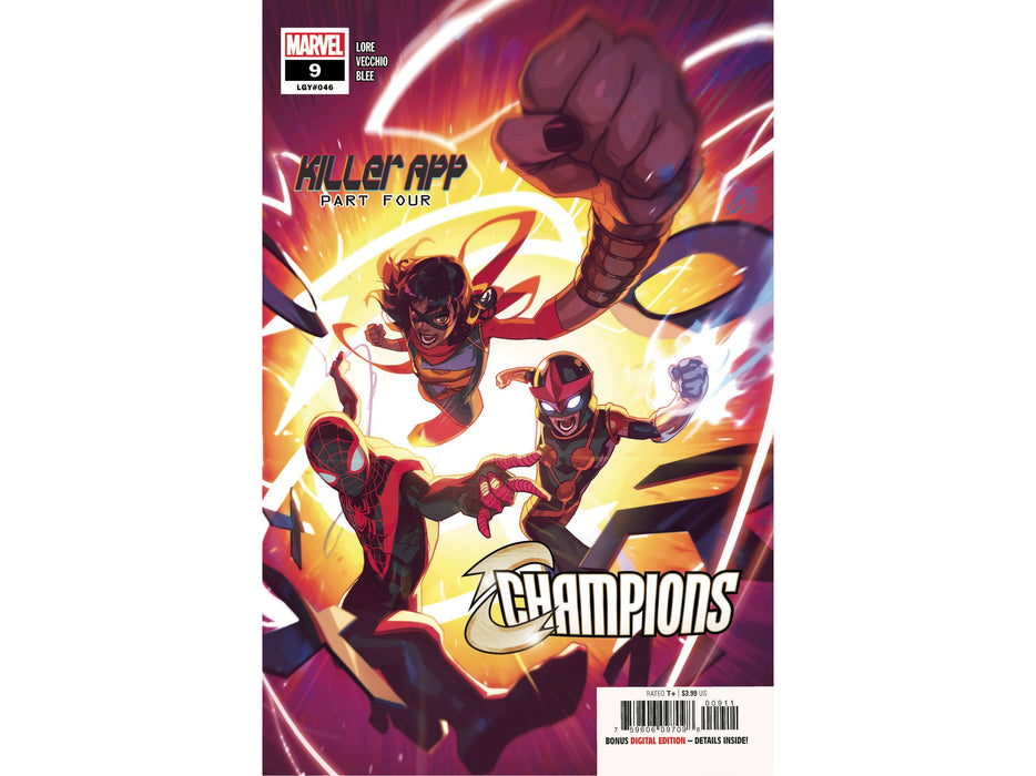 Comic Books Marvel Comics - Champions 009 (Cond. VF-) - 10485 - Cardboard Memories Inc.