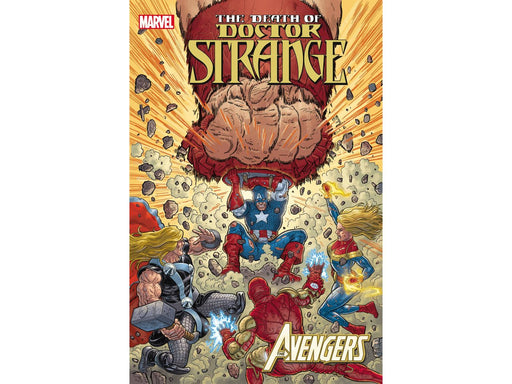 Comic Books Marvel Comics - Death of Doctor Strange - Avengers 001 (Cond. VF-) - 9849 - Cardboard Memories Inc.