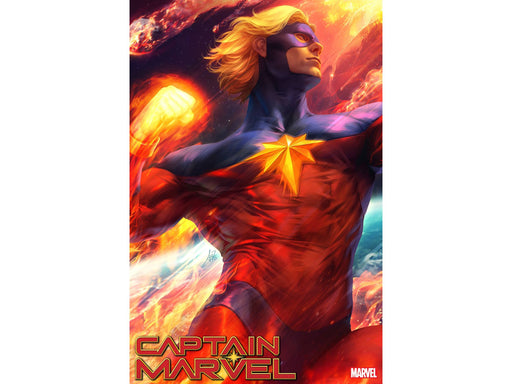 Comic Books Marvel Comics - Captain Marvel 034 - Artgerm Teaser Variant Edition (Cond. VF-) - 11358 - Cardboard Memories Inc.
